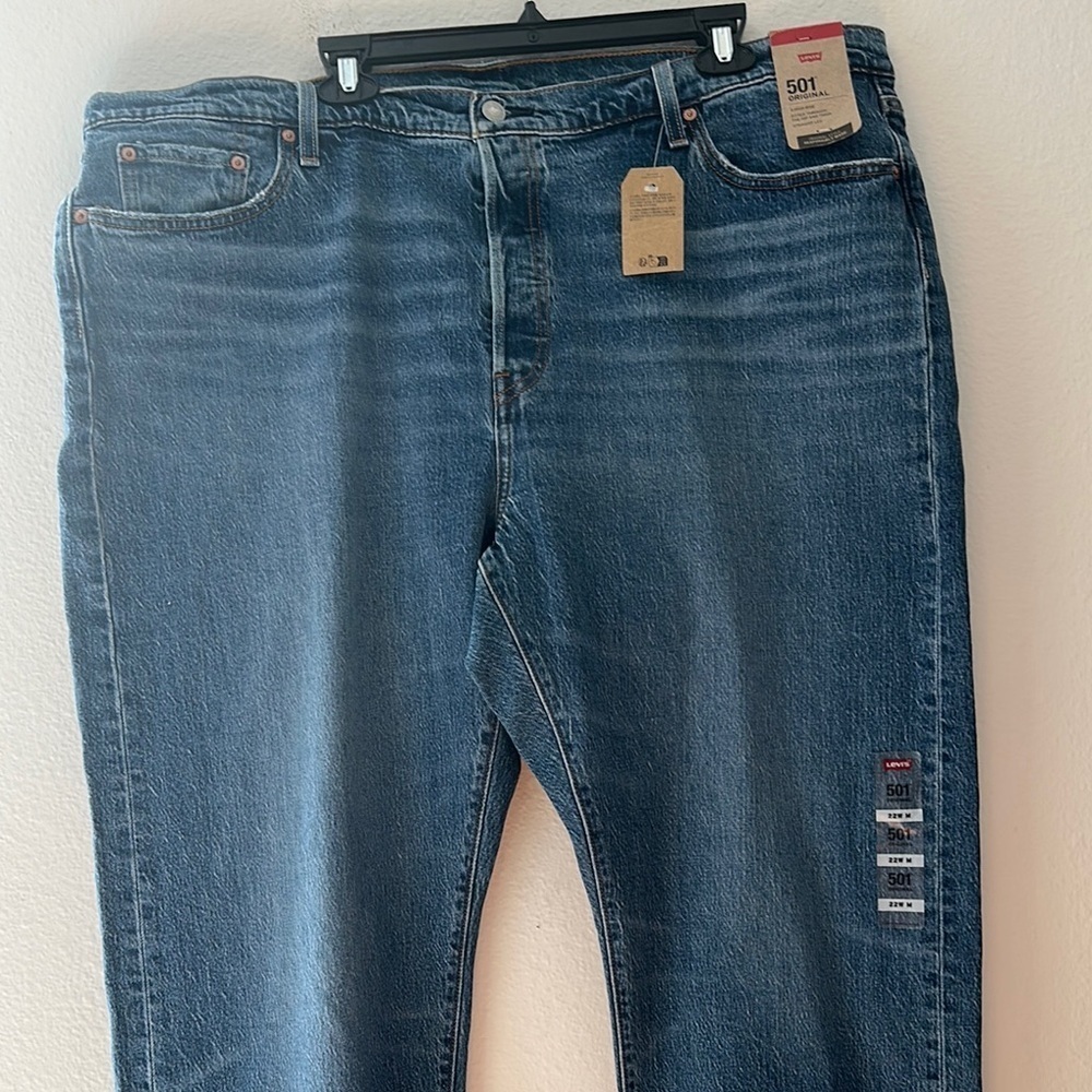 Levi's Blue Straight Jeans Classic Fit